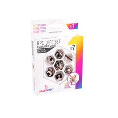 Gamegenic - Embraced Series Shield & Weapons RPG Dice Set (7pcs) - Gamesmart