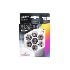 Gamegenic - Galaxy Series Moon RPG Dice Set (7pcs) - Gamesmart