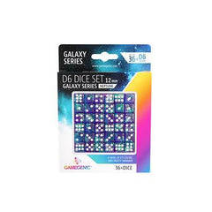 Gamegenic - Galaxy Series Neptune D6 Dice Set 12 mm (36pcs) - Gamesmart