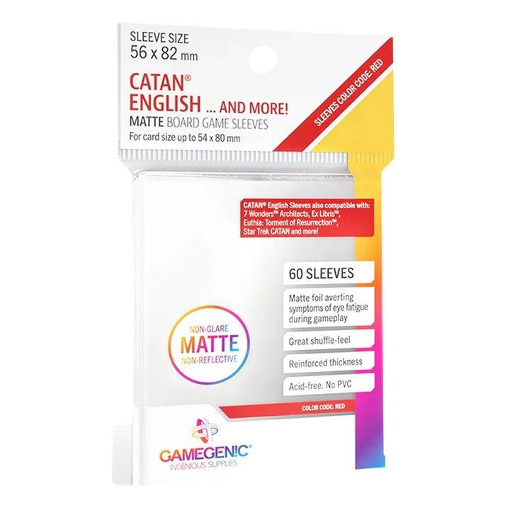 Gamegenic- Micas Catan Board Game c/60 Matte - Gamesmart