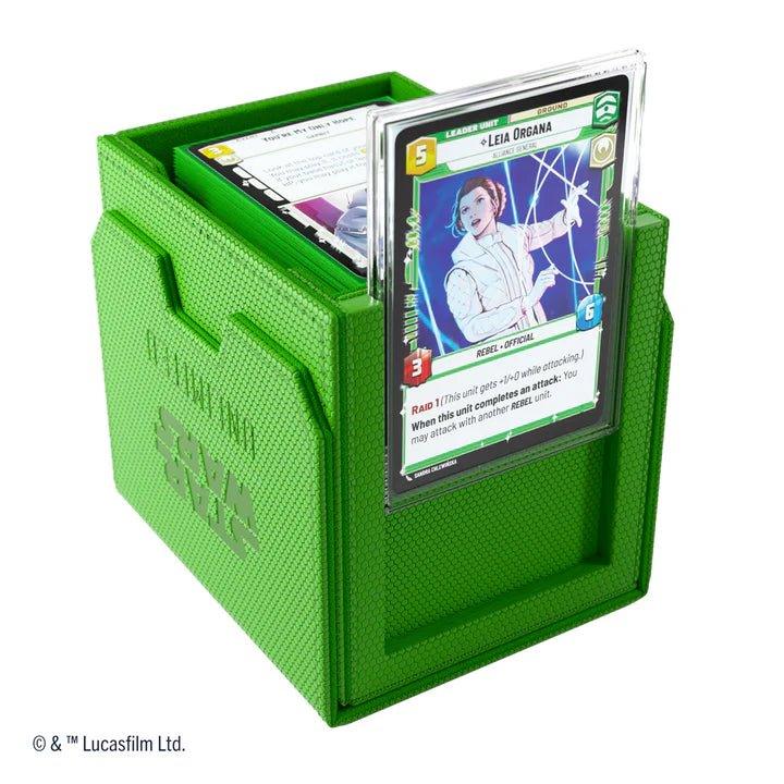 Gamegenic - Star Wars Unlimited Deck Pod Green - Gamesmart Gamegenic - Star Wars Unlimited Deck Pod Green - Gamesmart