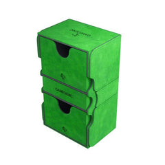 Gamegenic - Stronghold Deck Box 200+ Green - Gamesmart