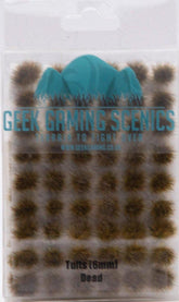 GEEK GAMING - 6mm Self Adhesive Static Grass Tufts x 100 Dead - Gamesmart