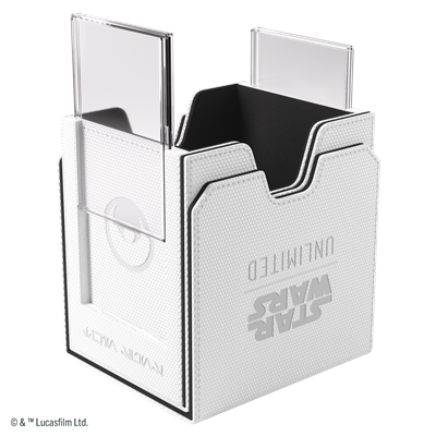 Gamegenic - Star Wars Unlimited: Twin Suns Deck Pod White/Black - Gamesmart