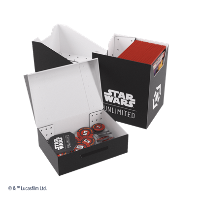 Gamegenic - Star Wars Unlimited Soft Crate: Black/White - Gamesmart Gamegenic - Star Wars Unlimited Soft Crate: Black/White - Gamesmart