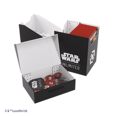 Gamegenic - Star Wars Unlimited Soft Crate: Black/White - Gamesmart