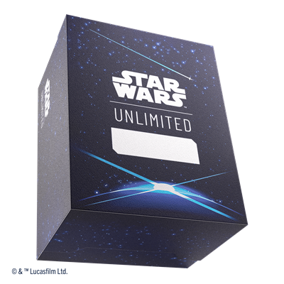 Gamegenic - Star Wars Unlimited Soft Crate: Twin Suns Card Back Blue - Gamesmart