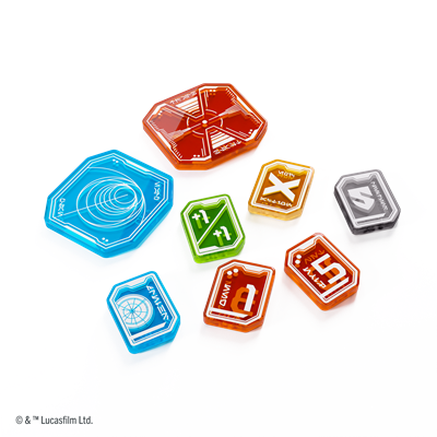 Gamegenic - Star Wars Unlimited: Premium Tokens PRO Expansion Pack - Gamesmart Gamegenic - Star Wars Unlimited: Premium Tokens PRO Expansion Pack - Gamesmart