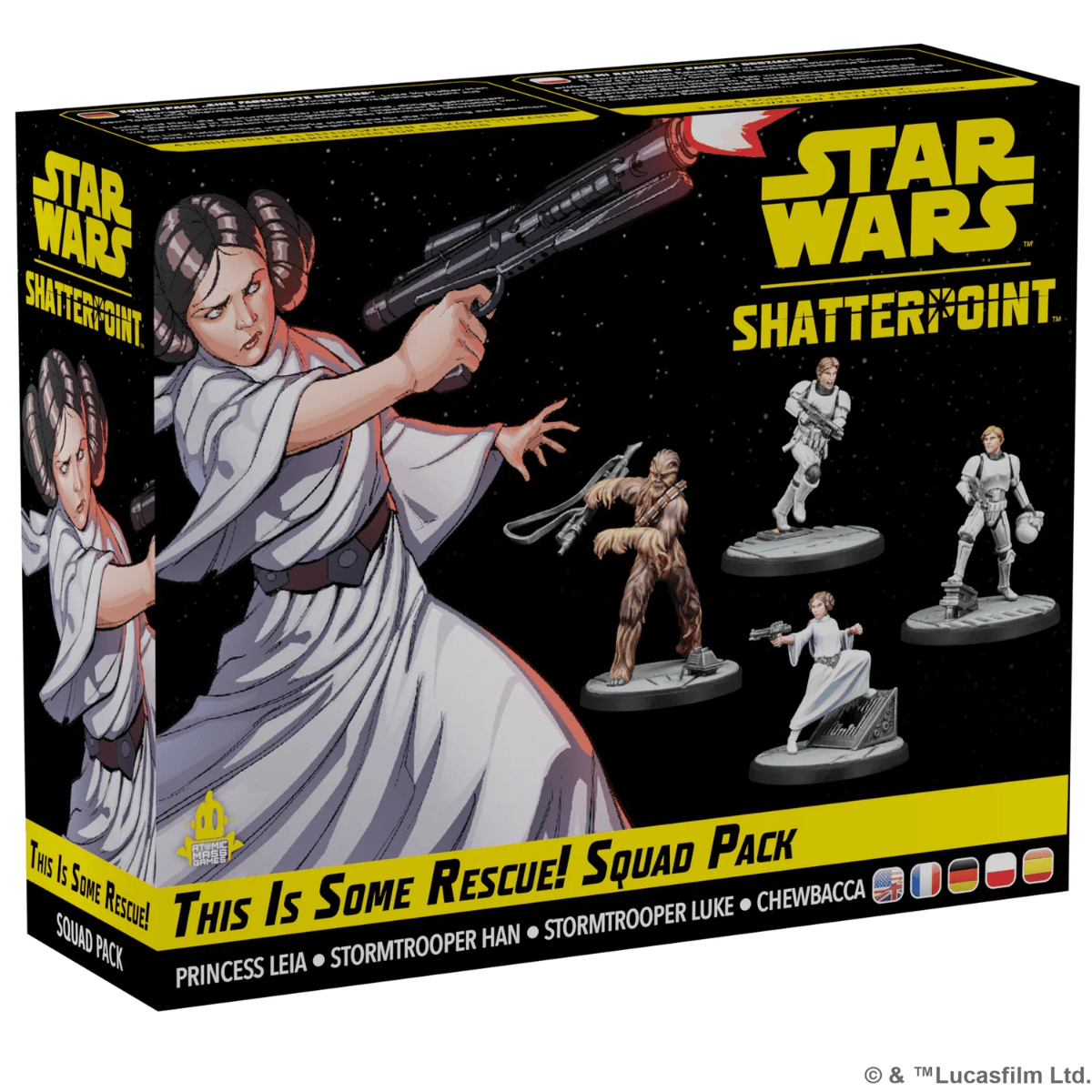 ASMODEE - Star Wars Shatterpoint This is Some Rescue! Squad Pack (Inglés) - Gamesmart