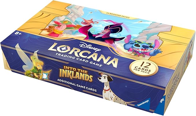 Lorcana - Into the Inklands Booster Display Set 3 c/24 packs - Gamesmart Lorcana - Into the Inklands Booster Display Set 3 c/24 packs - Gamesmart
