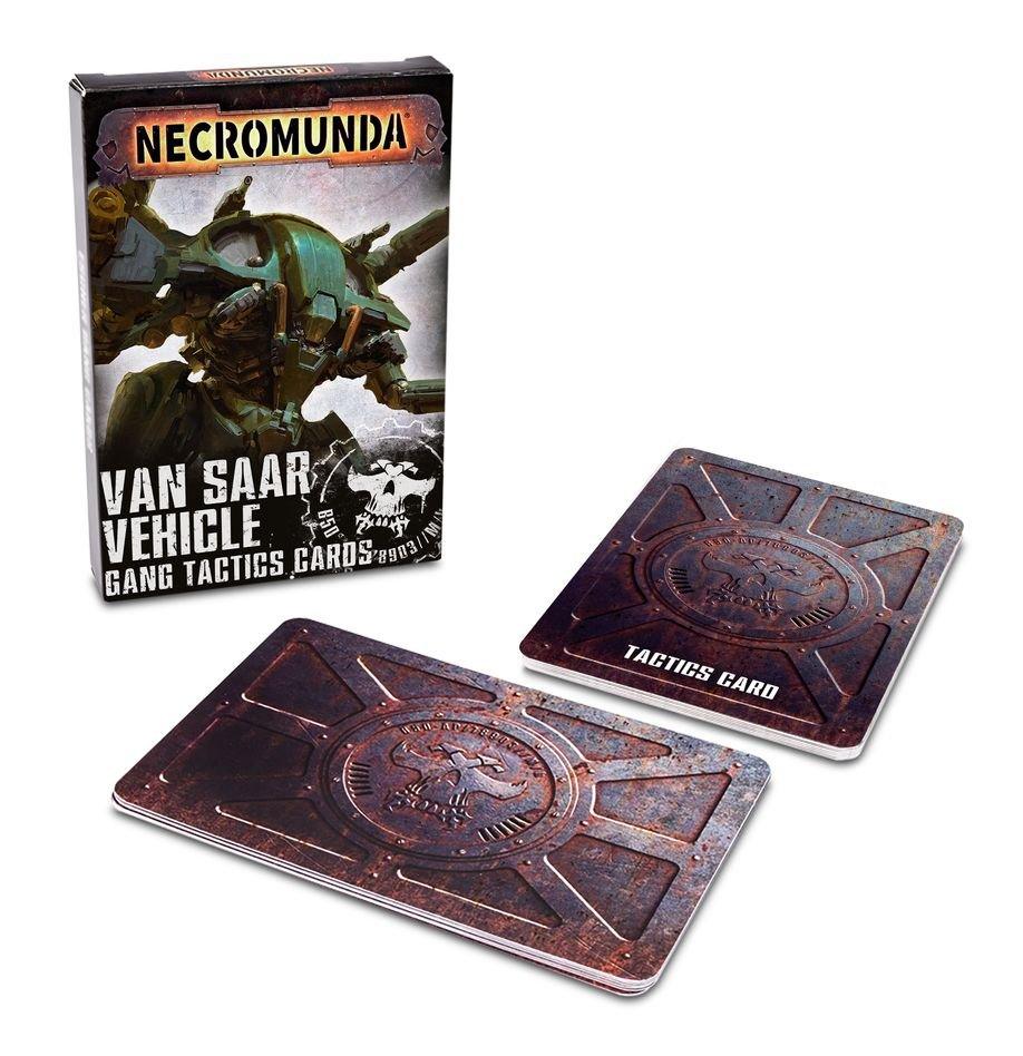 Necromunda - Van Saar Vehicle Gang Tactics Cards (Inglés) - Gamesmart