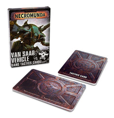 Necromunda - Van Saar Vehicle Gang Tactics Cards (Inglés) - Gamesmart
