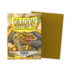 Dragon Shield - Micas Matte STND Gold c/100