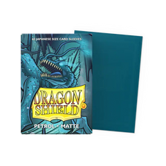 Dragon Shield - Micas Matte Small JPN Size: Petrol c/60