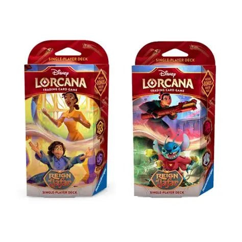 Lorcana - Reign of Jafar Single-Player Starter Deck Display Set 8 (Inglés) Lorcana - Reign of Jafar Single-Player Starter Deck Display Set 8 (Inglés)