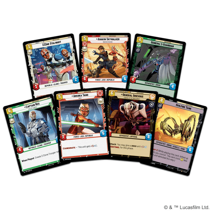 Star Wars Unlimited - Twilight of The Republic: Two-Player Starter (Inglés) - Gamesmart Star Wars Unlimited - Twilight of The Republic: Two-Player Starter (Inglés) - Gamesmart