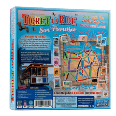 ASMODEE - Ticket to Ride San Francisco (Inglés) - Gamesmart