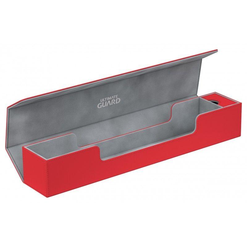 ULTIMATE GUARD - Flip'n Tray Mat Case™ XenoSkin™ Rojo - Gamesmart