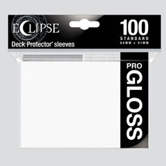 ULTRA PRO - Micas Eclipse Gloss STND Arctic White C/100 - Gamesmart