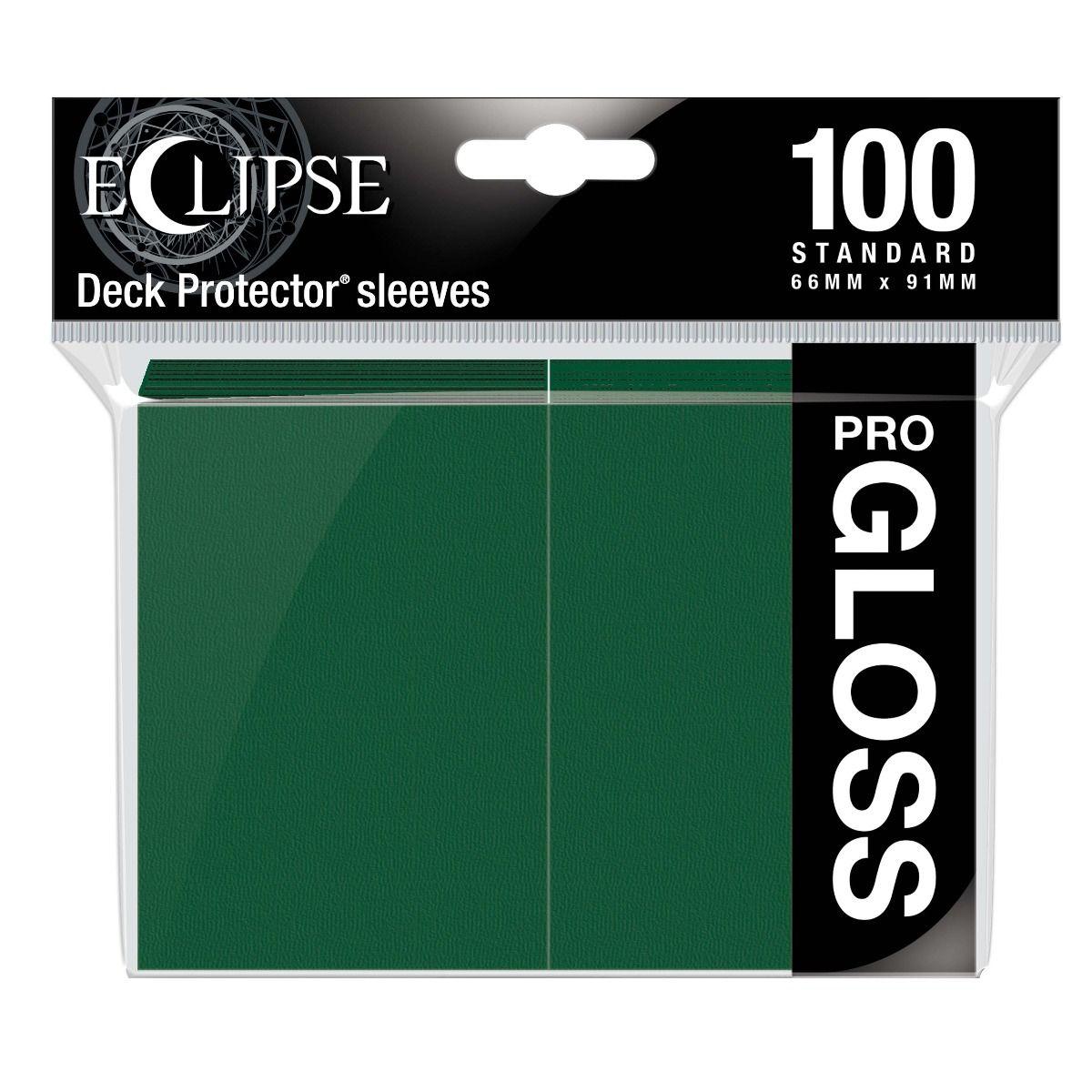 ULTRA PRO - Micas Eclipse Gloss STND Forest Green C/100 - Gamesmart
