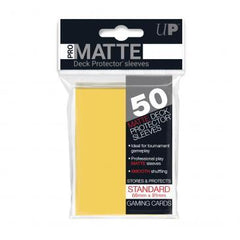 ULTRA PRO - Micas Pro-Matte STND c/50 Amarillo - Gamesmart