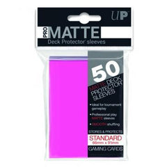 ULTRA PRO - Micas Pro-Matte STND c/50 Rosa Brillante - Gamesmart