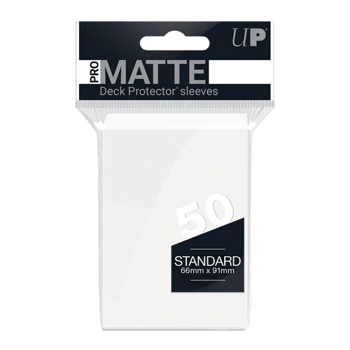 ULTRA PRO - Micas Pro-Matte STND Deck Protector c/50 Blanco - Gamesmart