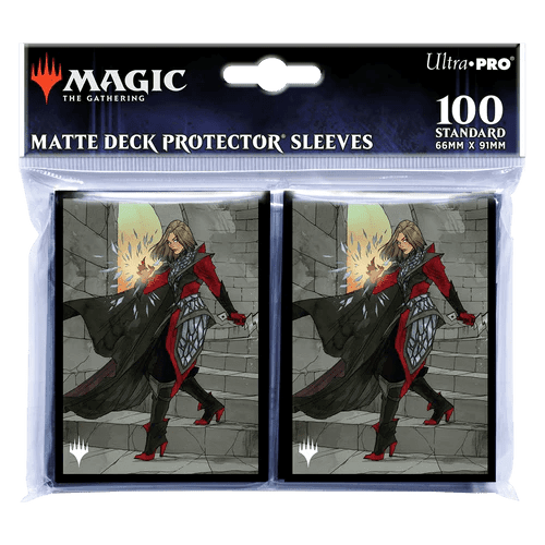 ULTRA PRO - Micas Standard Deck Protector c/100 Wilds of Eldraine Rowan Scion of War for Magic The Gathering - Gamesmart