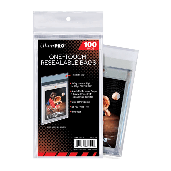 ULTRA PRO - ONE-TOUCH Resealable Bags c/100 - Gamesmart