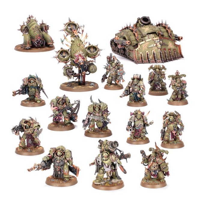 WH40K - Death Guard: Battleforce Poxwrought Vector - Gamesmart WH40K - Death Guard: Battleforce Poxwrought Vector - Gamesmart