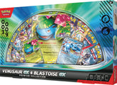 Pokémon - Venusaur ex & Blastoise ex Premium Collection (Inglés)