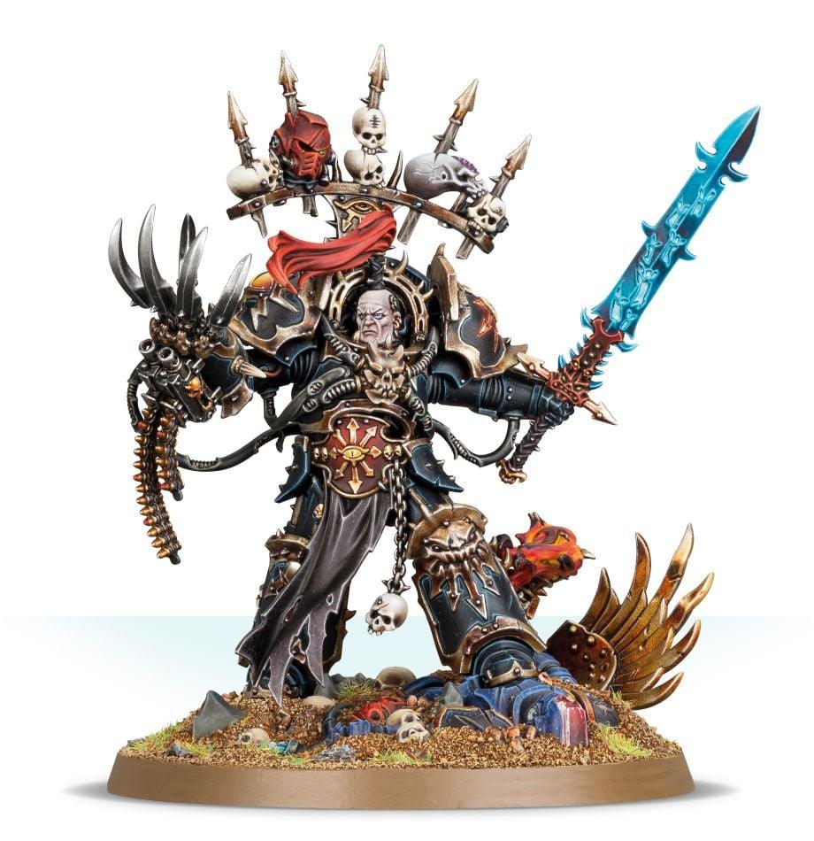 WH40K - Chaos Space Marines Abaddon the Despoiler - Gamesmart WH40K - Chaos Space Marines Abaddon the Despoiler - Gamesmart