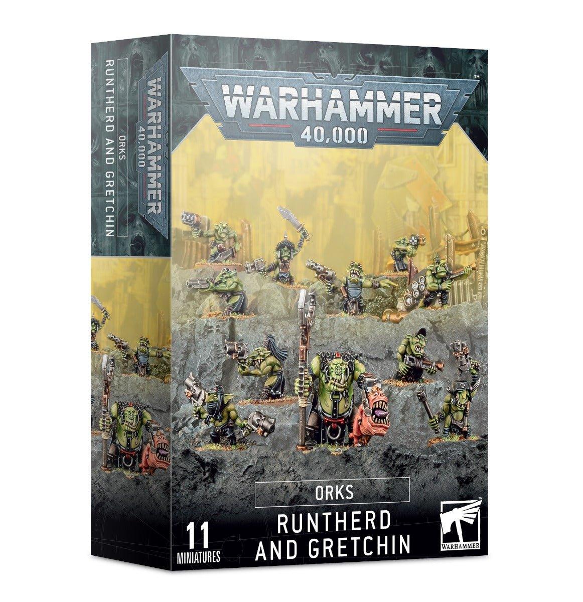WH40K - Orks Runtherd and Gretchin - Gamesmart