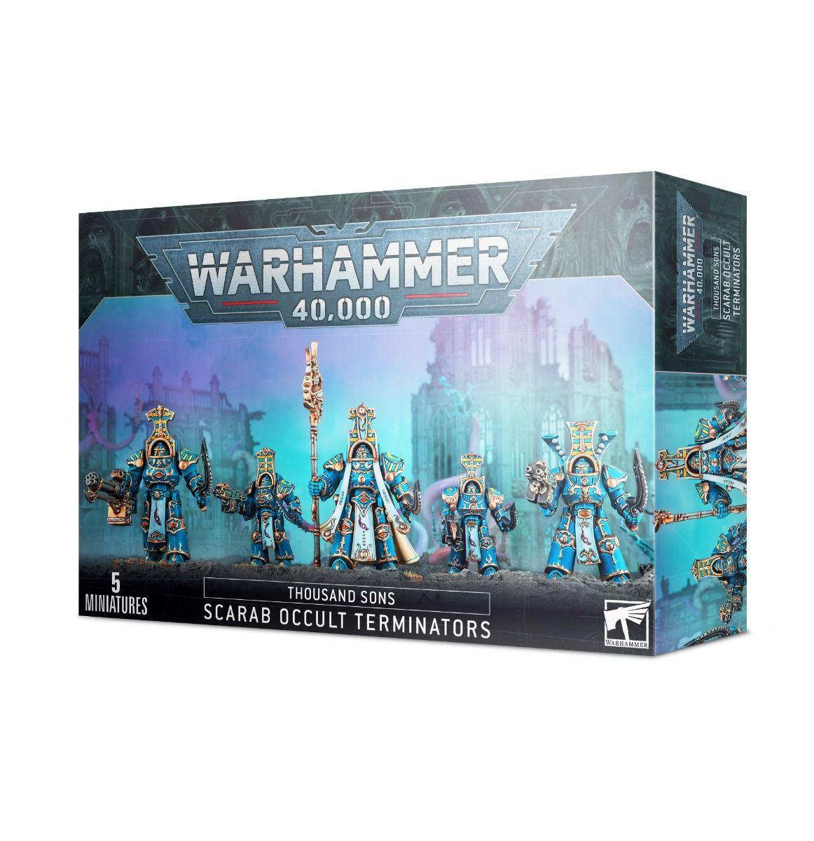WH40K - Thousand Sons Scarab Occult Terminators - Gamesmart