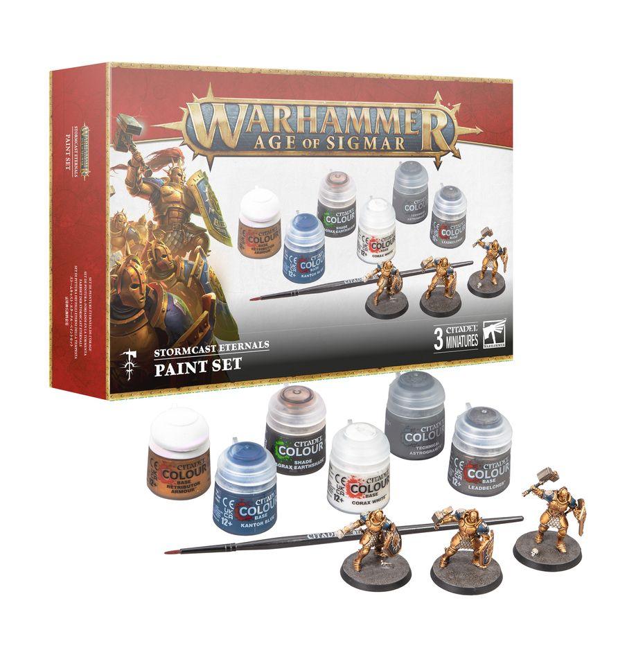 WHAOS - Stormcast Eternals Paint Set - Gamesmart