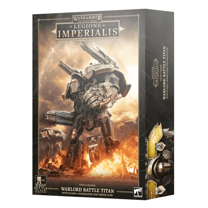 WHM The Horus Heresy - Legiones Imperialis: Titan Legiones Warlord Battle Titan With Plasma Annihilator & Power Claw - Gamesmart
