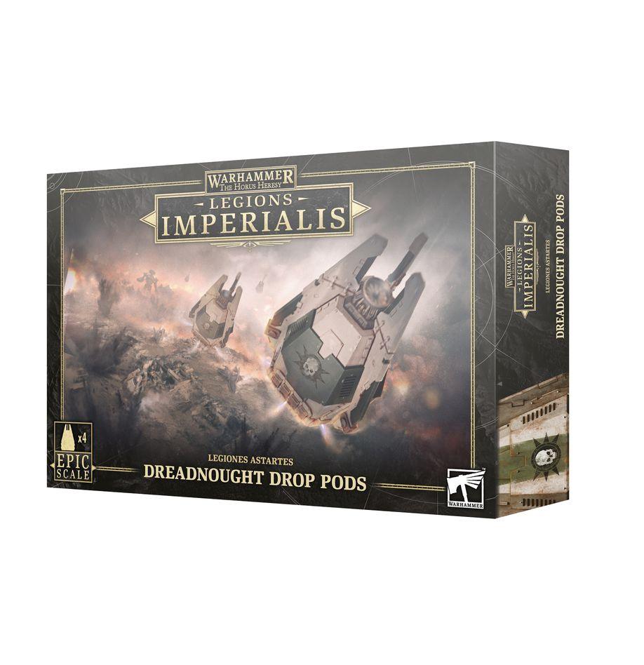 WHM The Horus Heresy - Legions Imperialis: Legiones Astartes Dreadnought Drop Pods - Gamesmart