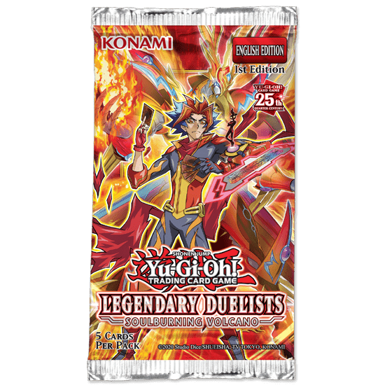Yu-Gi-Oh! - Legendary Duelists Soulburning Volcano c/36 sobres (Inglés) - Gamesmart Yu-Gi-Oh! - Legendary Duelists Soulburning Volcano c/36 sobres (Inglés) - Gamesmart