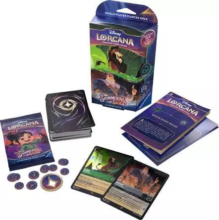 Lorcana - Shimmering Skies Starter Deck Set 5 Display c/8