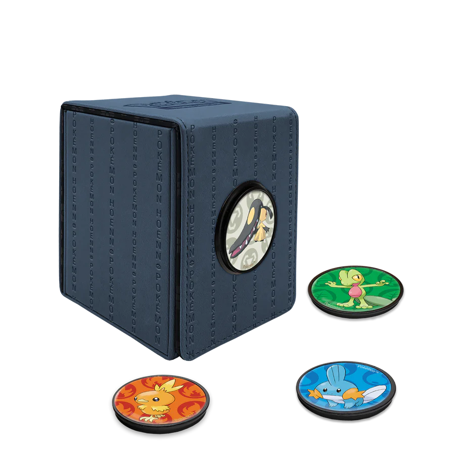 ULTRA PRO - Hoenn Alcove Click Deck Box for Pokémon - Gamesmart