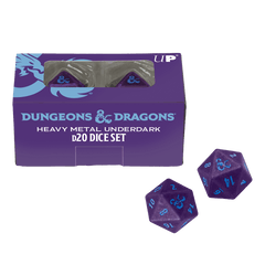 ULTRA PRO - Dados Phandelver & Below: The Shattered Obelisk Underdark Heavy Metal - Gamesmart