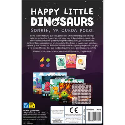 ASMODEE - Happy Little Dinosaurs (Español)
