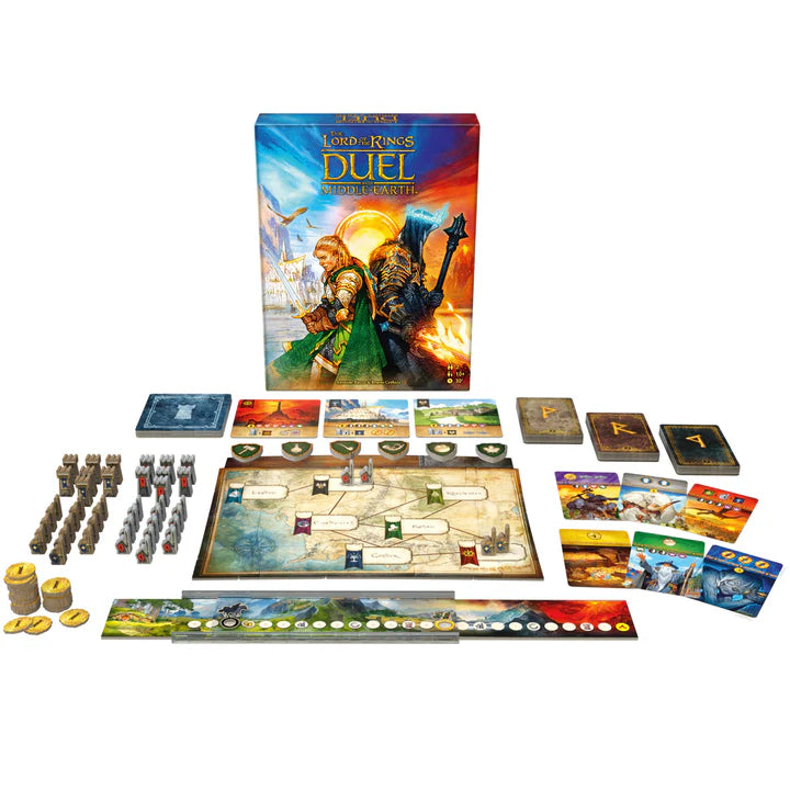 ASMODEE - The Lord of the Rings: Duel for Middle Earth (Inglés) - Gamesmart