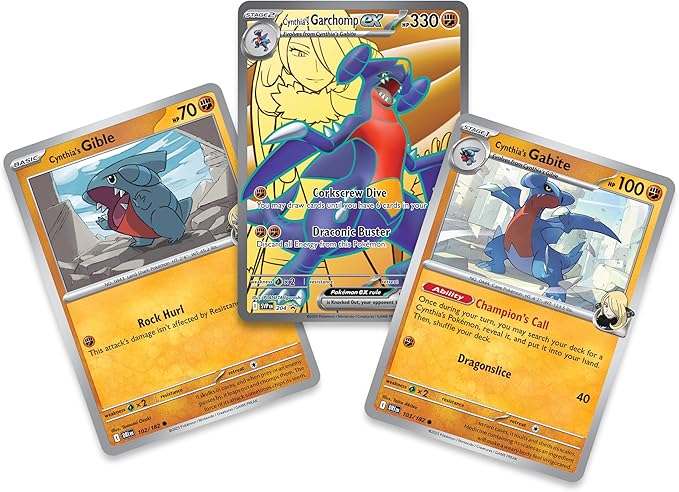 Pokémon - Cynthia's Garchomp Ex Premium Collection (Inglés) - Gamesmart