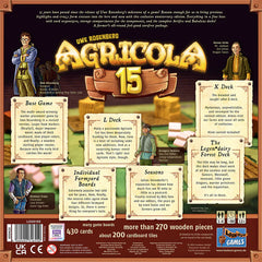 ASMODEE - Agricola 15th Anniversary Edition (Inglés) - Gamesmart