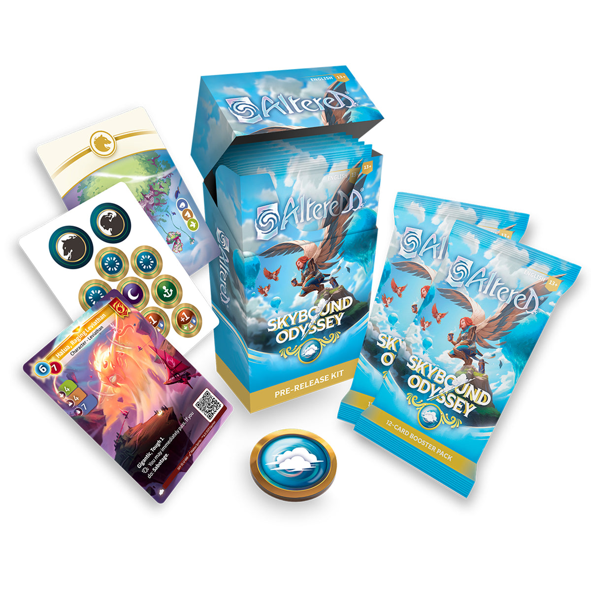 ASMODEE - Altered Skybound Odyssey: Prerelease Kit (Inglés)
