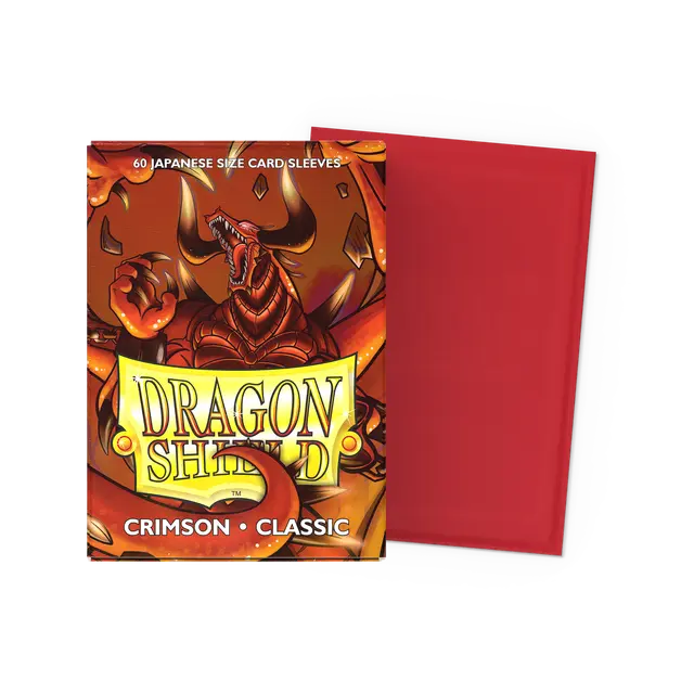 Dragon Shield - Micas Small JPN Size Classic Crimson c/60