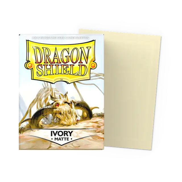 Dragon Shield - Micas Matte STND Ivory c/100