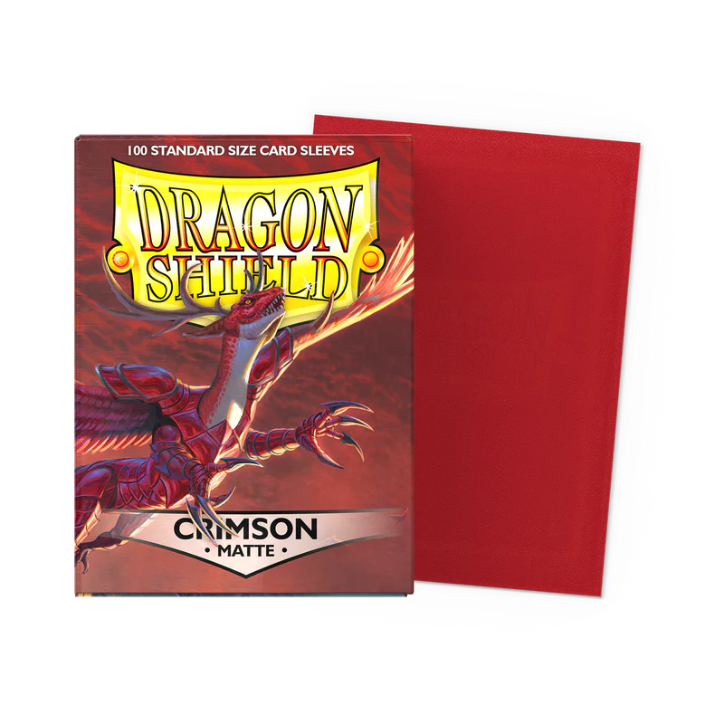 Dragon Shield - Micas Matte STND Crimson c/100