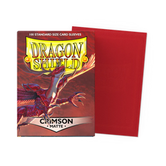 Dragon Shield - Micas Matte STND Crimson c/100